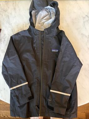 Patagonia Kids H2NO Raincoat - Black